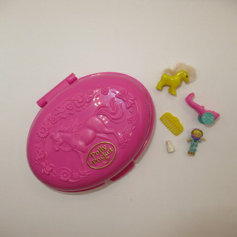 楽天市場】90's☆Polly Pocket☆ポーリーポケット☆四角形☆ミント
