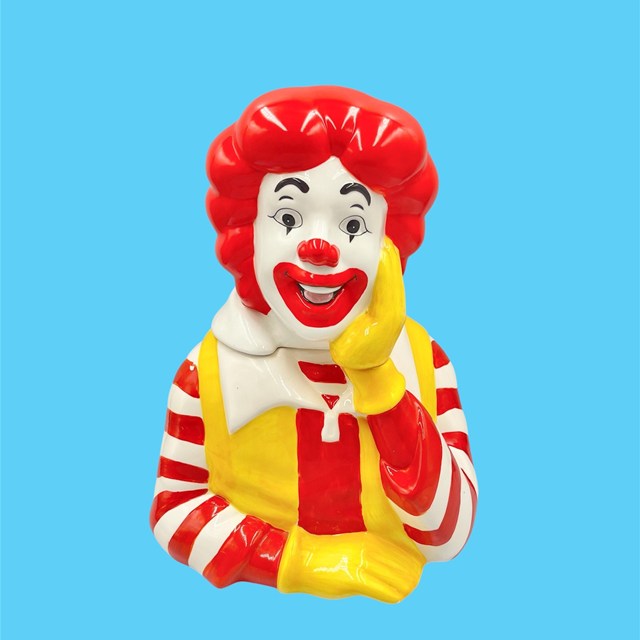 ロナルド・マクドナルド ぬいぐるみ 1989年製 マクドナルド ロナルド ヴィンテージ ぬいぐるみ ミールトイ