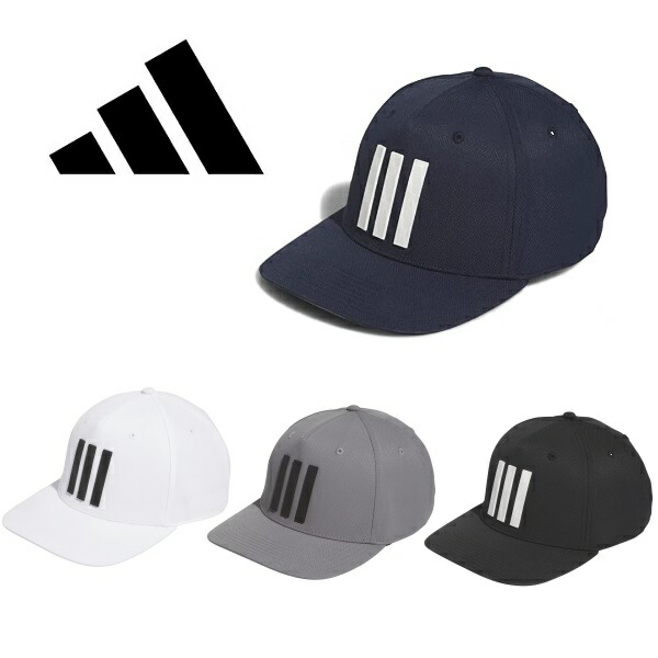 楽天市場】(即納)アディダス ゴルフ ツアー スリーストライプ キャップ