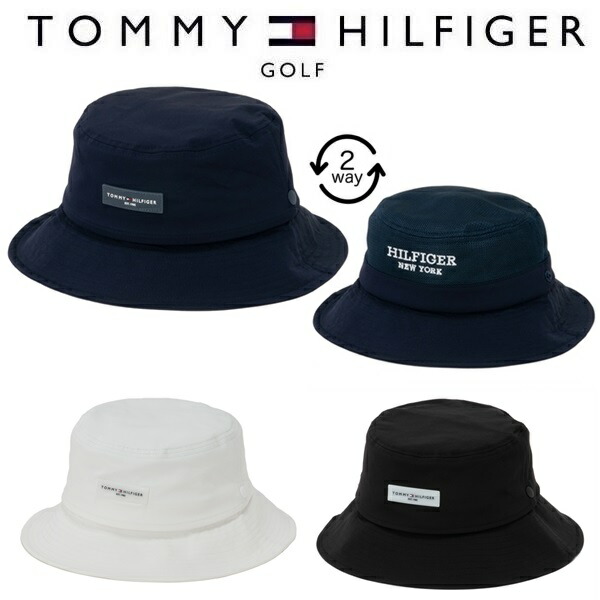 TOMMY HILFIGER ゴルフハット グレー系