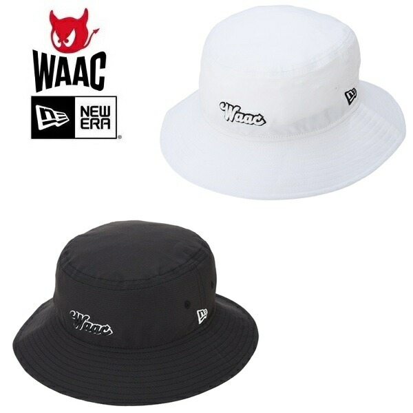 ワック ゴルフ かぶり笠 NEWERA 二人三脚 UNISEX 井戸釣瓶かぶり笠 メンズ レディース 2026年発売 WAAC 072262832