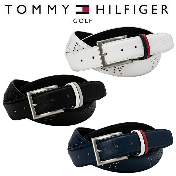 トミー ヒルフィガー ゴルフ 胴締め ロゴパンチング メンズ レディース TOMMY HILFIGER GOLF THMB5SV4