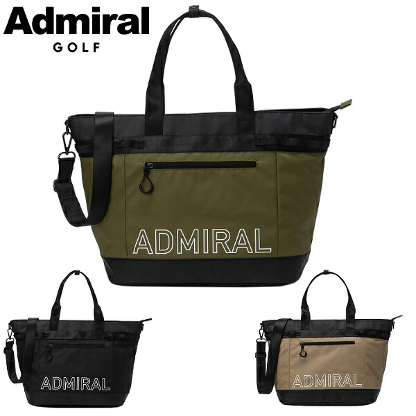 アドミラル ゴルフ トートバッグ コーティングポリエステル Admiral Golf ADMZ5ATA