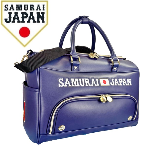 侍ジャパン ゴルフ ボストンバッグ SJBB-6405 SAMURAI JAPAN 公式 2026年モデル｜SPIRAL GOLF 店