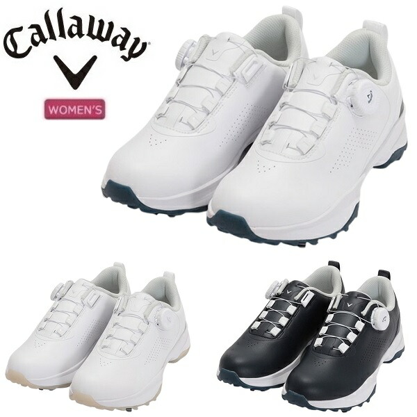 レディース キャロウェイ ゴルフシューズ エアロスポーツスパイクシューズ 日本定まり品 Callaway AEROSPORT WM C24996230