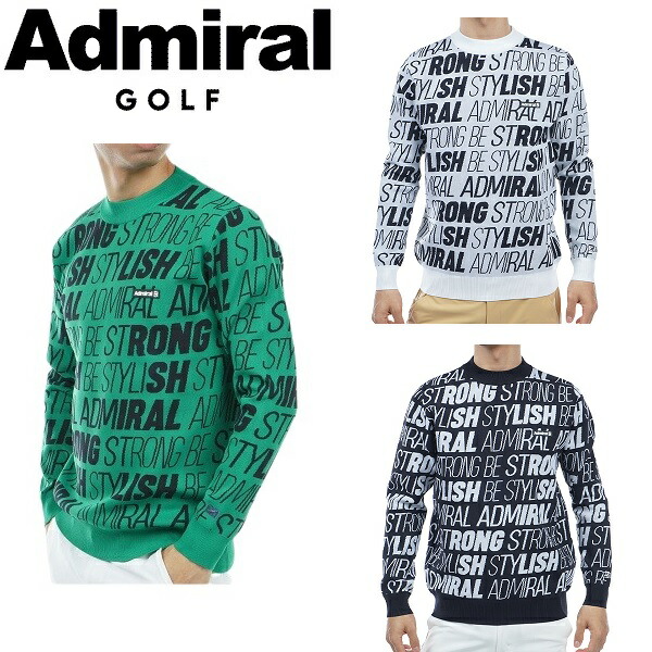 楽天市場】アドミラル ゴルフ メンズ ビックランパント ロゴジャガード