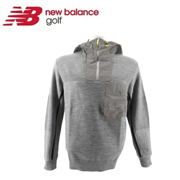 ニューバランス ゴルフ メンズ ハイブリッド ニット プルオーバー フーディー New Balance Golf 012-0270103|SPIRAL GOLF 店