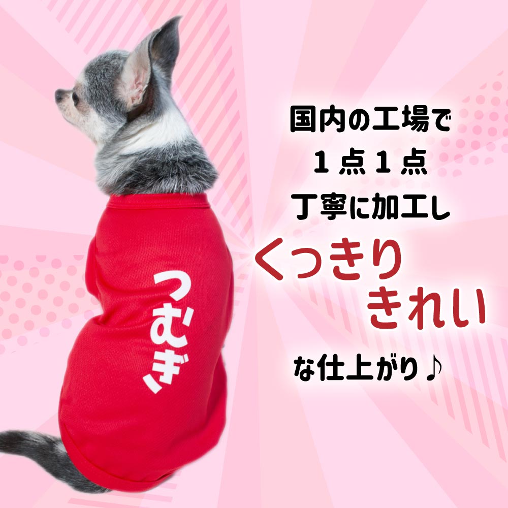 犬 服 いぬ おしゃれ おもしろ かわいい オス セール タンクトップ ブランド メス ローマ字 中型犬 可愛い 名入れ 名入れメッシュタンク 名前入り 夏 夏服 夏用 女の子 小型犬 日本語 春 春夏 犬の服 犬服 男の子 着せやすい 袖なし １着でも送料無料 犬服