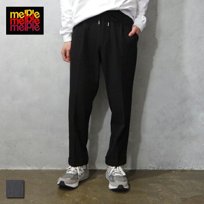 melple (メイプル) Wintercat Pants (MPZZZ201) メンズ ボトム ストレッチ きれいめ 楽 着心地 おしゃれ 吸湿 保温 リラックス セットアップ 日本製
