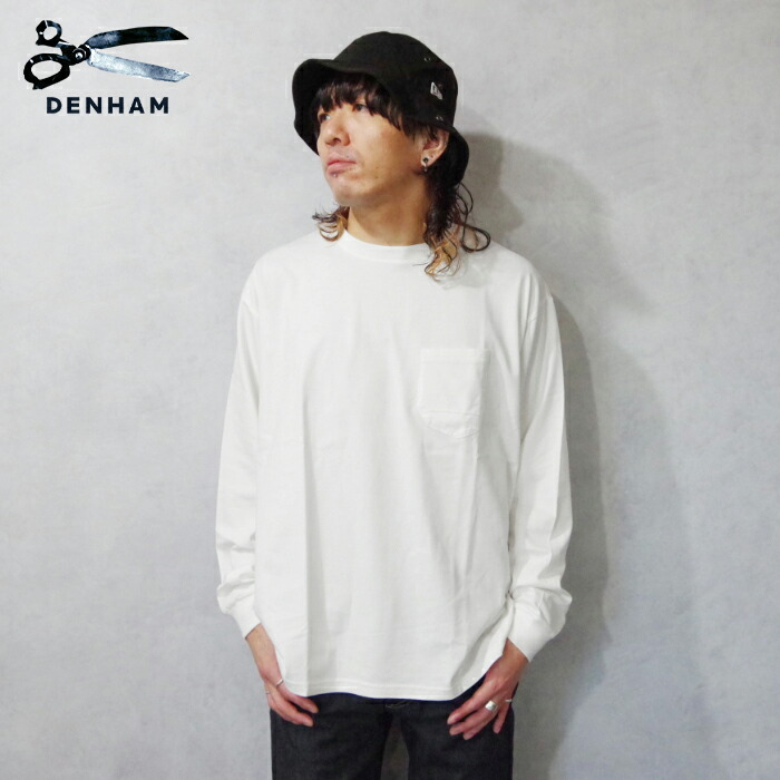 DENHAM デンハム AMERICANA LS TEE シザーロゴ 刺繍 ロンT 01-24-01-52 長袖Tシャツ メンズ 楽天市場】DENHAM デンハム AMERICANA LS TEE シザーロゴ 刺繍