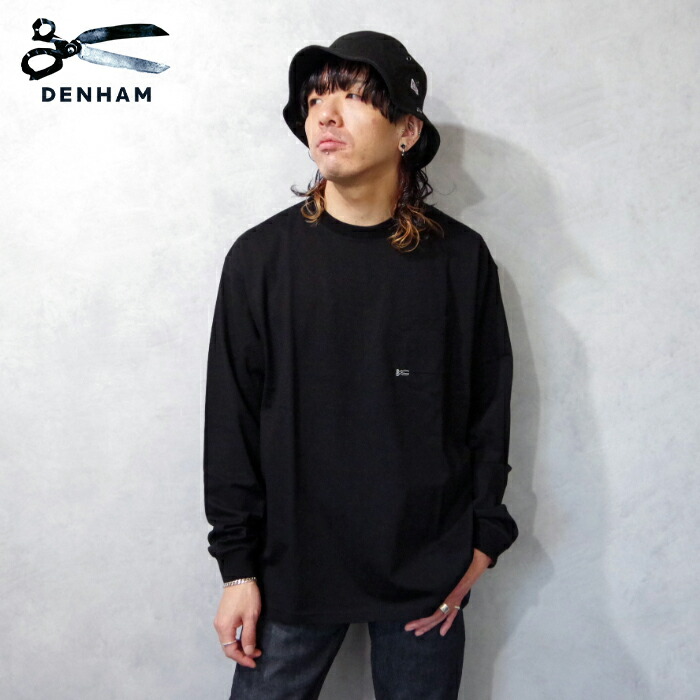 DENHAM デンハム AMERICANA LS TEE シザーロゴ 刺繍 ロンT 01-24-01-52 長袖Tシャツ メンズ 楽天市場】DENHAM デンハム AMERICANA LS TEE シザーロゴ 刺繍