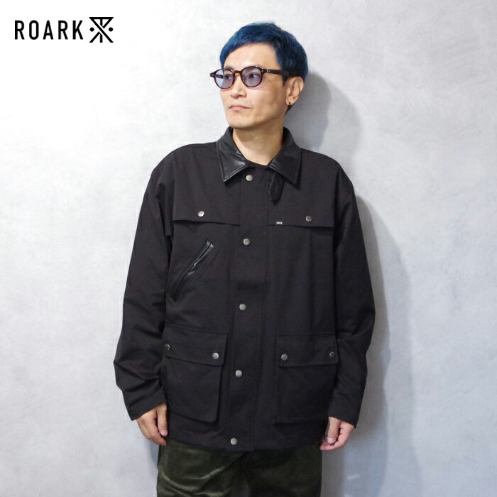 ROARK (ロアーク) WAYPOINT JACKET (RJJ1157/RJJ1157-BLK) メンズ トップス アウター 機能性 通気性 速乾性 耐摩耗 耐久性 ベンチレーション