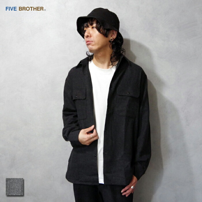 楽天市場】FIVE BROTHER (ファイブブラザー) heavy flannel work