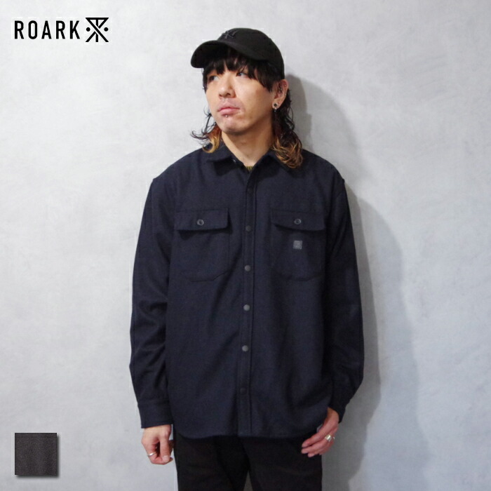 ROARK (ロ弧線) NORDSMAN WOOL (RLWJ1070) メンズ レディース ユニ一発やる トップス 羊毛 プルオーバー 着回し 分かりやすい 荒々しさ 男っぽい かっこいい 堅苦しさ売り尽くす大きさ