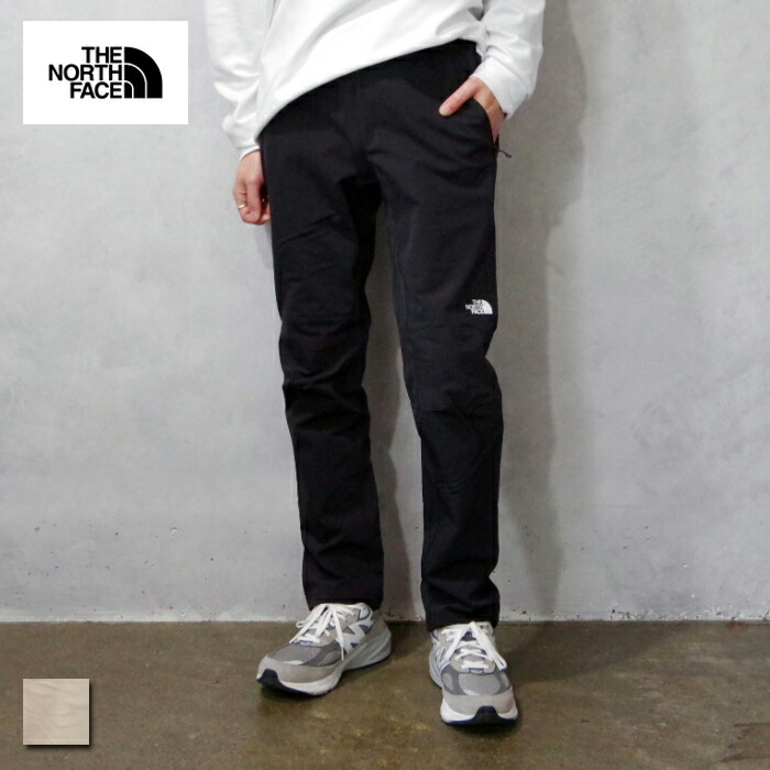 THE NORTH FACE (ザ・ノース・フェイス) アルパイン ライトパンツ (NB32301) メンズ ボトムス パンツ テーパードパンツ ロゴ 刺繍 シンプル アウトドア 動きやすい 伸縮性 大人気 ストレッチ