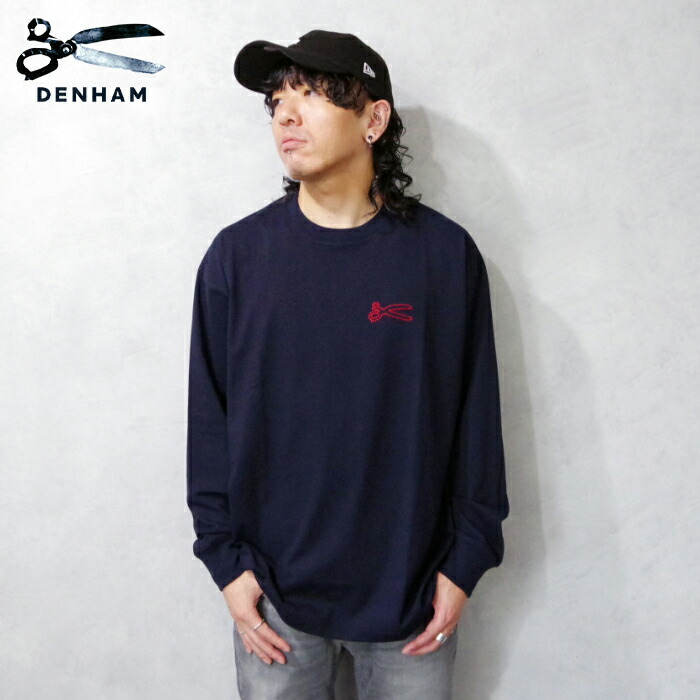 楽天市場】DENHAM (デンハム) AMERICANA L/S TEE (1240152012