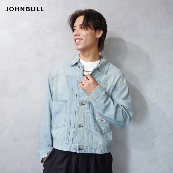 楽天市場】ジョンブル JOHNBULL デニム ジップアップ ブルゾン