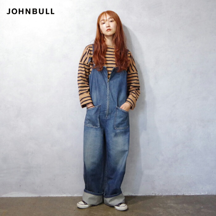 楽天市場】【JOHNBULL ジョンブル】 レディース デニム オーバーオール