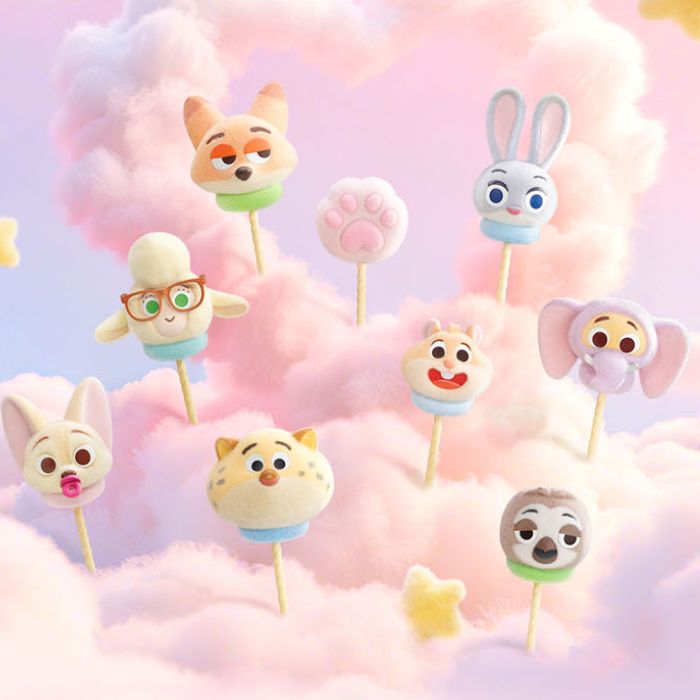 楽天市場】52TOYS BLINDBOX ズートピア マシュマロシリーズ