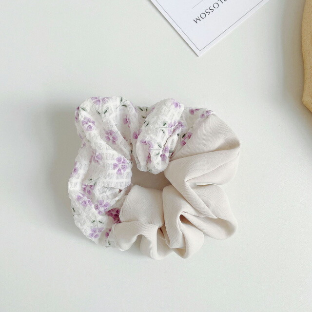 正規販売店 シュシュ 2個セット ワンランク上の高級感あるシュシュ 落ち着いたデザイン 大人シュシュ しゅしゅ ヘアアクセ レディース 女性 花柄 Patrasnipatomarimpulso Com