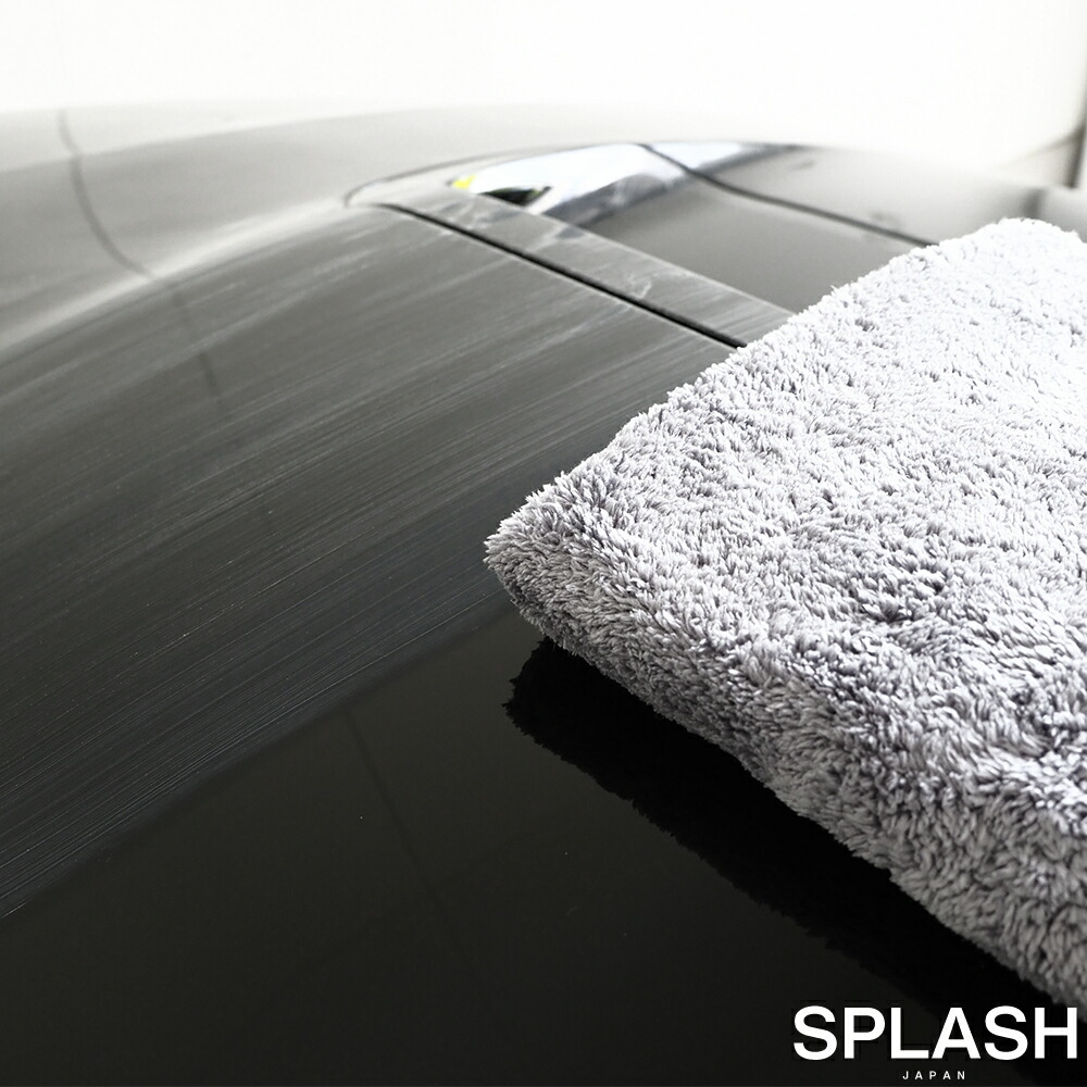 楽天市場 洗車タオル ワックス拭き取り フチ無し マイクロファイバークロス Wax Wipe 約40cmx40cm Splash Japan