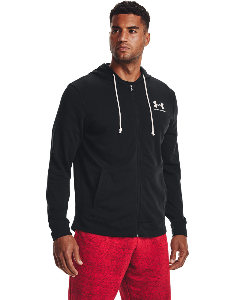 UNDER ARMOUR(アンダーアーマー) メンズ UAライバルテリー フルジップ フーディー パーカー スポーツウェア 1370409