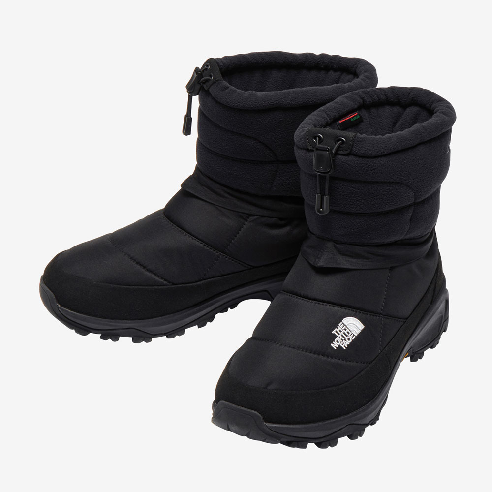 値下げTHE NORTH FACE ウィンターブーツ 黒　男女兼用 THE NORTH FACE ノースフェイス ロングブーツ W BOOTIE HIGH