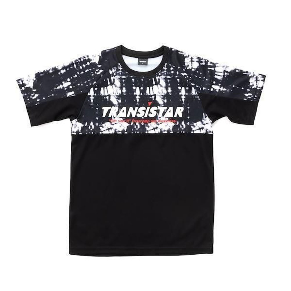 【メール便OK】TRANSISTAR(トランジスタ) HB ゲームシャツ TIE-DYE ハンドボール プラクティスシャツ 半袖シャツ HB25AT01