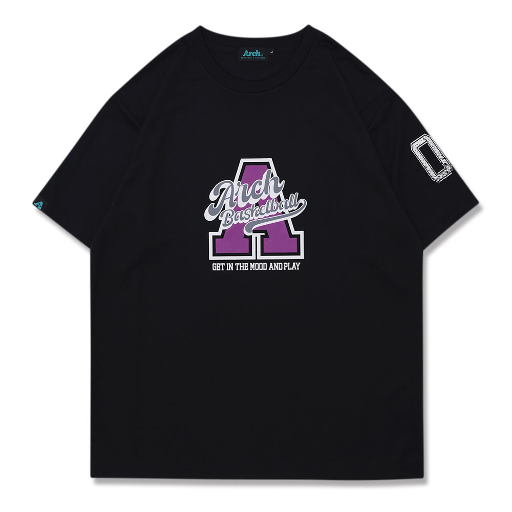 【メール便OK】Arch(アーチ) メンズ バスケットボール 半袖Tシャツ Arch cursive logo A tee T125-157