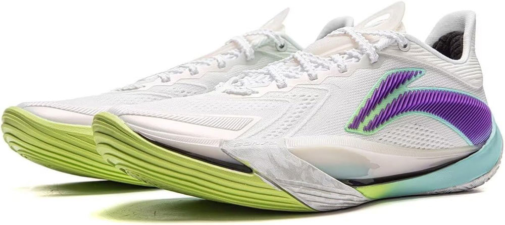 LI-NING(リーニン) メンズ バスケットボール シューズ バッシュ ローカット 軽量 SONIC XIII V2 ABAV075-3