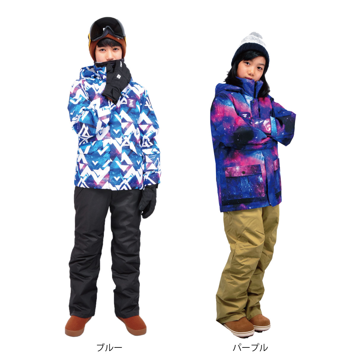 BNS-703 Snowplay Junior Ski Suits ジュニアスキースーツ スキー 