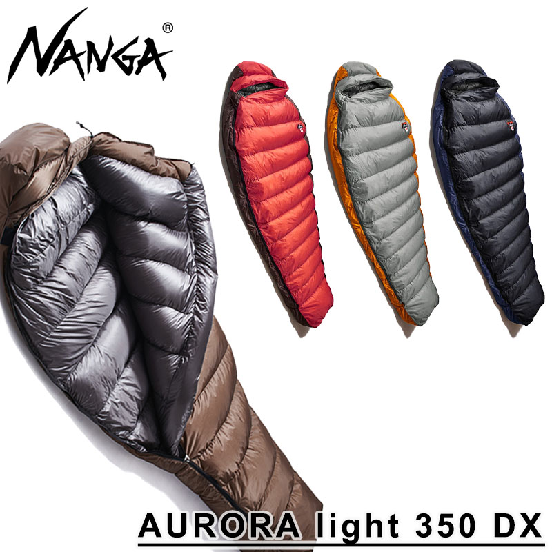 楽天市場】ナンガ NANGA シュラフ 寝袋 オーロラ 300STD GRY BLK