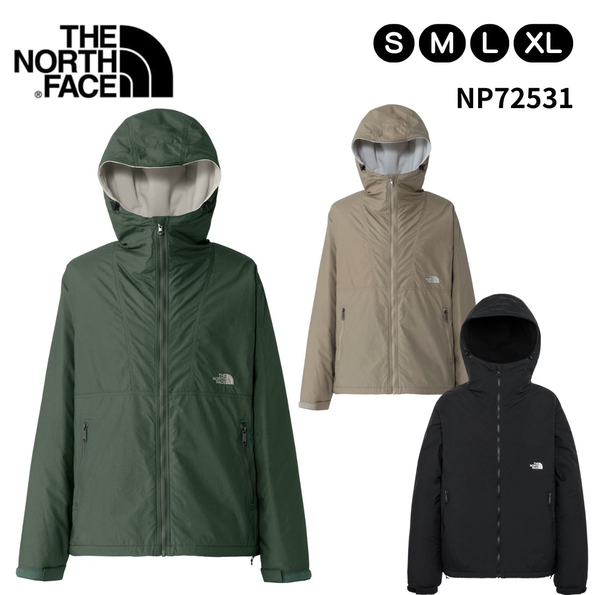 コンパクトノマドジャケット メンズ アウター 中綿 軽量 ライトアウター はっ水 THE NORTH FACE(ザ・ノース・フェイス) NP72531