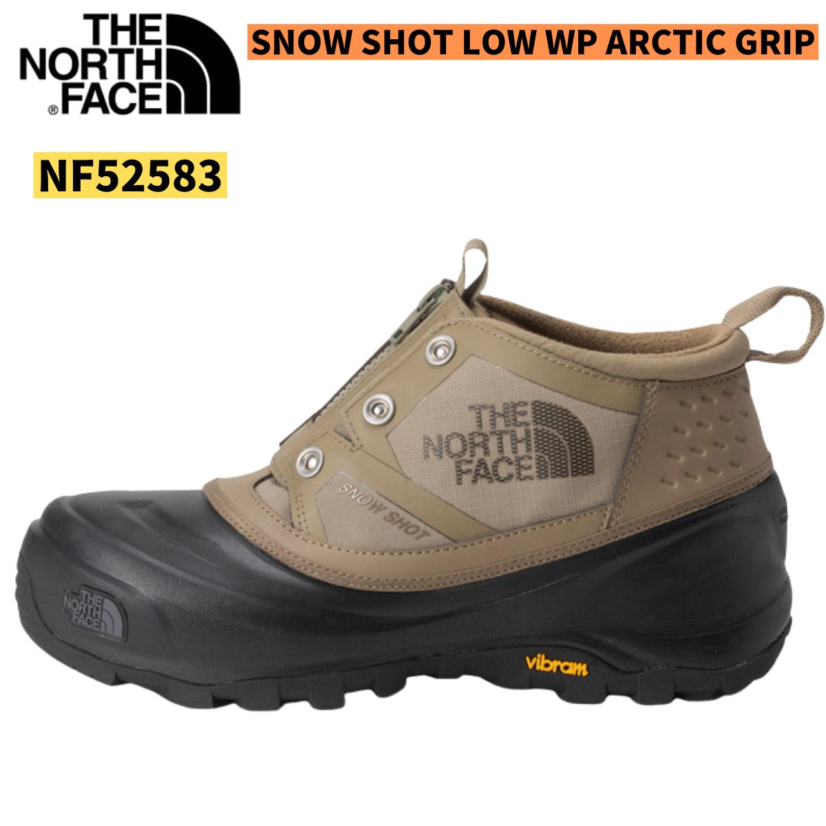 ザ・ノース・フェイス THE NORTH FACE スノーショット ロー ウォータープルーフ アークティック グリップ NF52583|スポーツマート