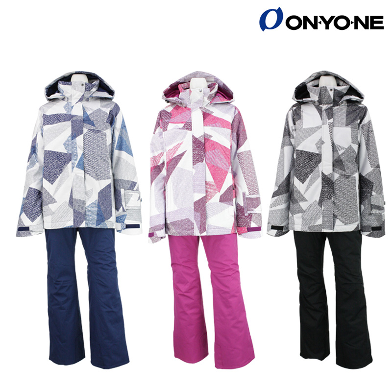【楽天市場】ONYONE(オンヨネ) ONS82530 レディース スキースーツ スキーウェア 上下セット 女性用 耐水圧10000mm