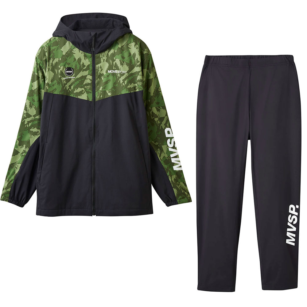 デサント DESCENTE ウィンドブレーカー 上下 ムーブスポーツ MVSP メンズ トレーニングウェア DMMWJF30/DMMWJG30|スポーツマート