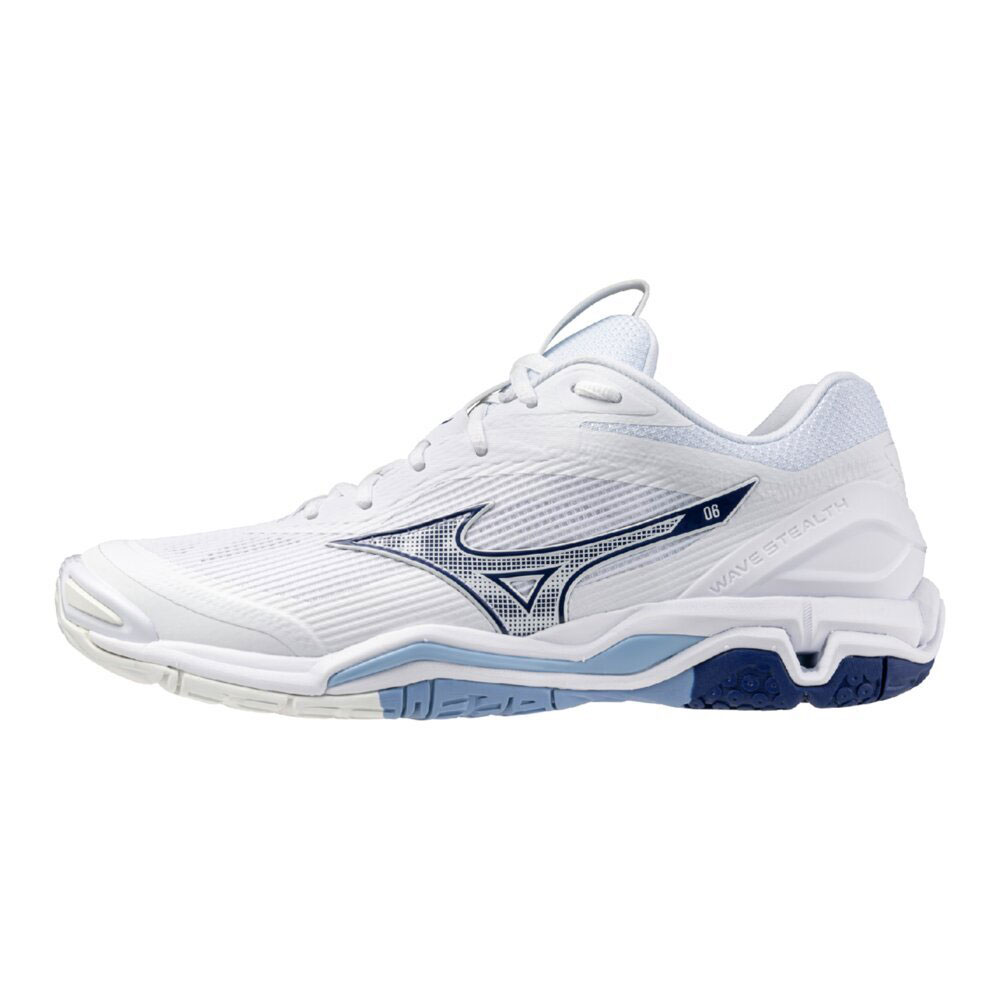 ミズノ MIZUNO ユニセックス ハンドボール シューズ 部活 軽量 靴 ウエーブステルス 6 X1GA2430|スポーツマート