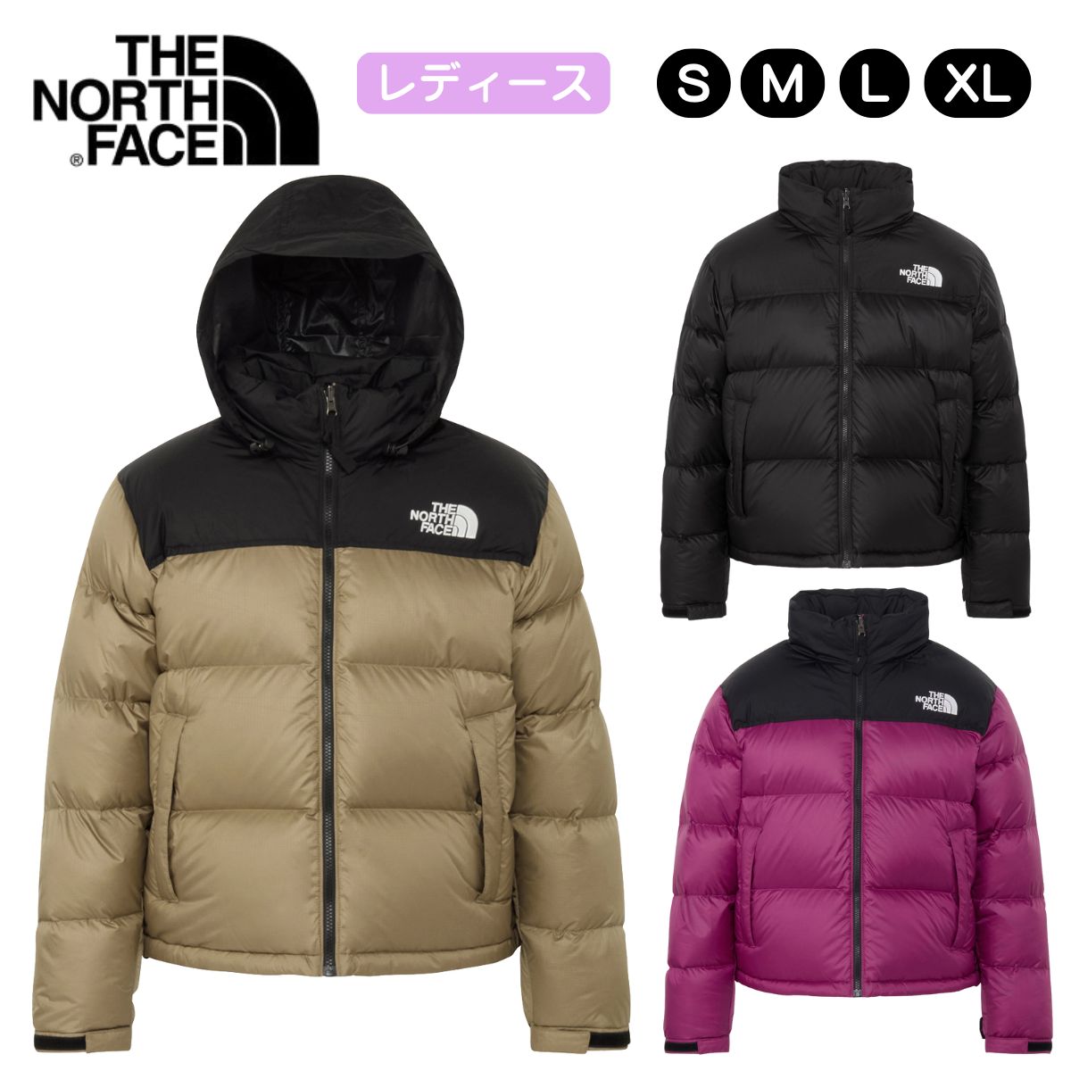 楽天市場】ノースフェイス ダウンジャケット レディース Long Nuptse