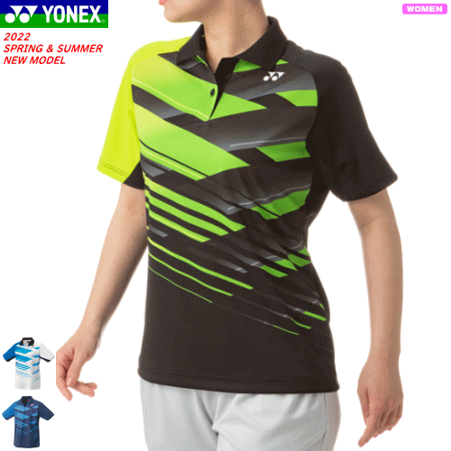 YONEX ヨネックス ゲームシャツ ユニホーム 半袖ポロシャツ バドミントン ウェア 20669 レディース 女性用