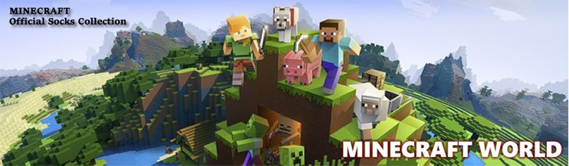 楽天市場 スポイチ 054 Minecraft マインクラフト グッズ マイクラ ソックス Quarters ゾンビ 腐った肉 クリーパー Tnt 鉄のフル装備 鉄の剣 6 Pack Aset 靴下 くつした ゲーム スイッチ Ps4 スノーボード 自転車 スポイチ