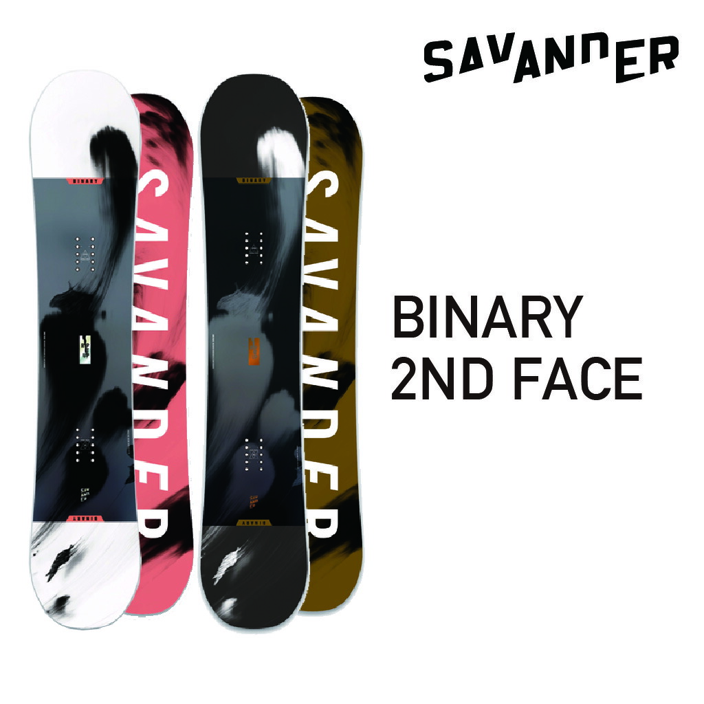 楽天市場】SAVANDER スノーボード 板 2点セット 3点セット BINARY 2NDFACE サバンダー バイナリー 22-23 メンズ  レディース 初心者 ソフトフレックス やわらかい Camber キャンバー フリースタイル グラトリ 軽量 ブランド スノボー snowboard 黒  白 ピンク トレンド ...