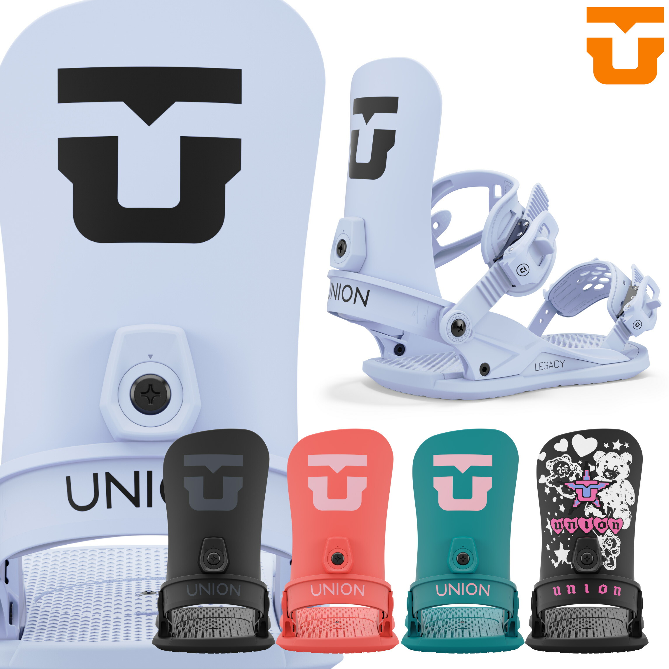 Union Ultra スノーボード ビンディング ホワイトS グラトリ 24-25モデル. UNION .『 ULTRA 』. White . ユニオン . ウルトラ