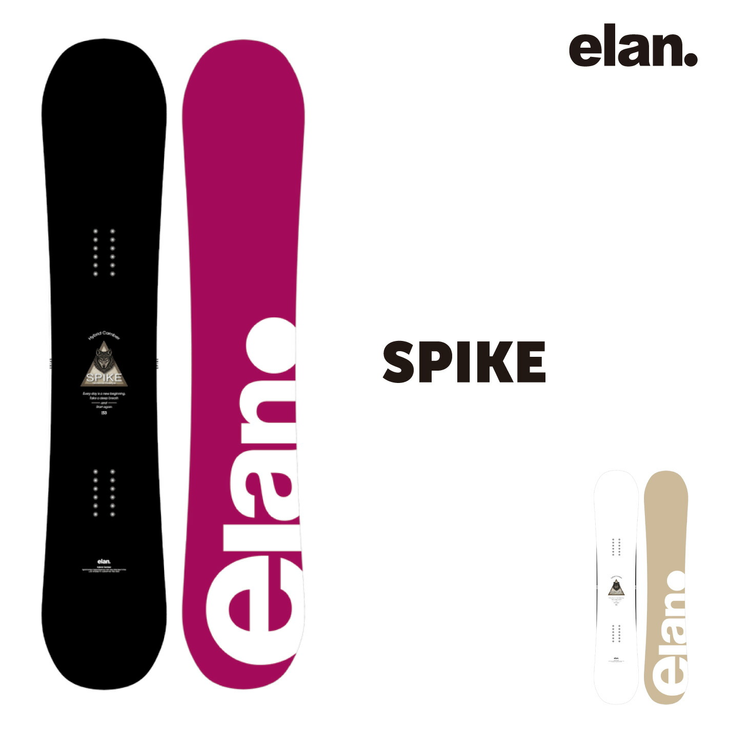楽天市場】ELAN SPIKE エラン スパイク 23-24 メンズ レディース