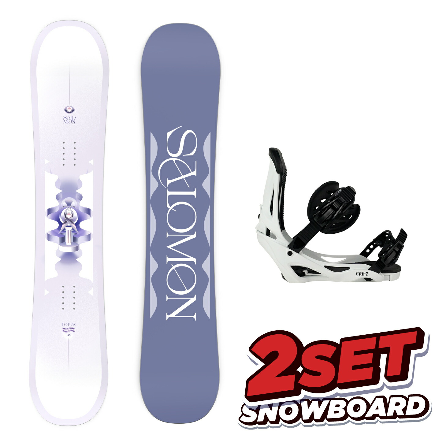 楽天市場】スノーボード 板 レディース 2点 セット スノボ