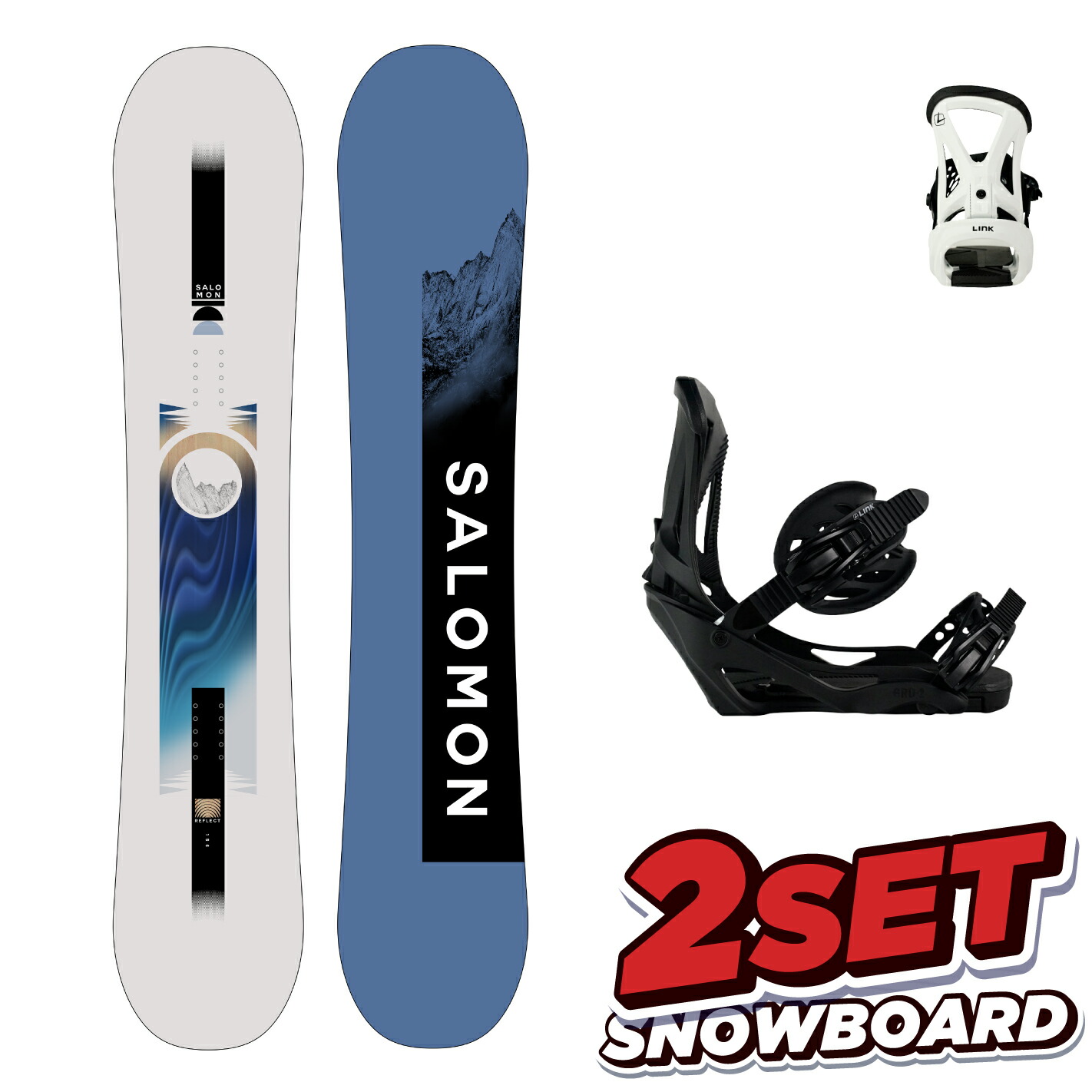 楽天市場】スノーボード 板 メンズ 3点 セット 23-24 スノボ