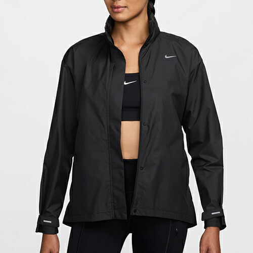 新品未使用✨ナイキ　フルジップ　ジャケット　ランニング　レディース　黒 491 楽天市場】ナイキ NIKE ランニングジャケット レディース ブラック 黒