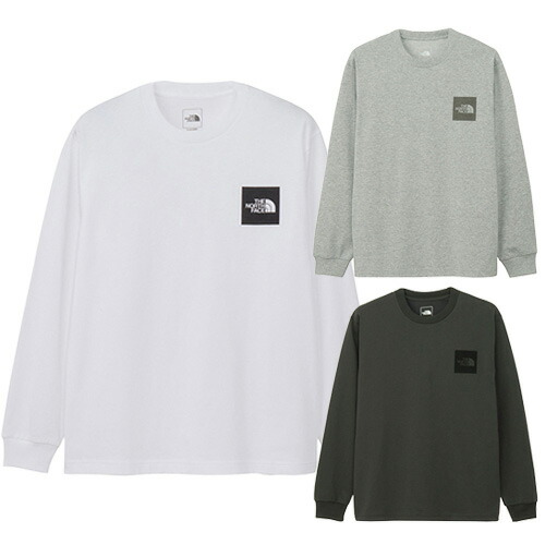 ザ・ノース・フェイス THE NORTH FACE ロングスリーブスクエアロゴティー Tシャツ 長袖 アウトドア メンズ NT82534
