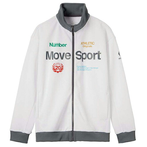 デサント DESCENTE MoveSport ACTIVE SUITS 2FACE 鹿の子ジャージ オーセンティック ジャケット トレーニングウェア 長袖 メンズ ST5FJGD1MB-WH00