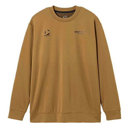 デサント DESCENTE MoveSport HEATNAVI バックロゴ トレーニング・ジム/カジュアル 長袖シャツ メンズ ST5FLT03M-BW00