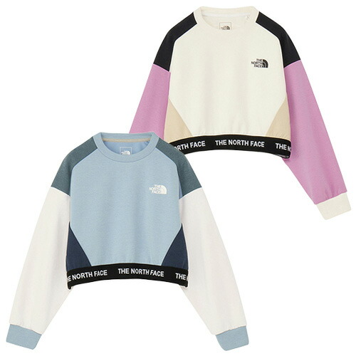 ザ・ノース・フェイス THE NORTH FACE モーションスムージショートクルー スウェットクルー キッズ NTJ12602